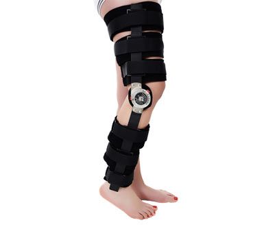 Ortopedia Genil II pierna con aparato ortopédico